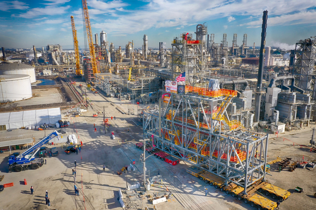 Torrance Refinerty FCCU Electrostatic Precipitator Installation