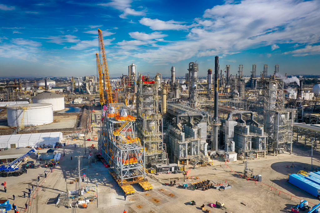 Torrance Refinerty FCCU Electrostatic Precipitator Installation
