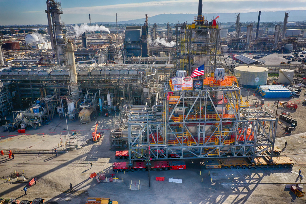 Torrance Refinerty FCCU Electrostatic Precipitator Installation